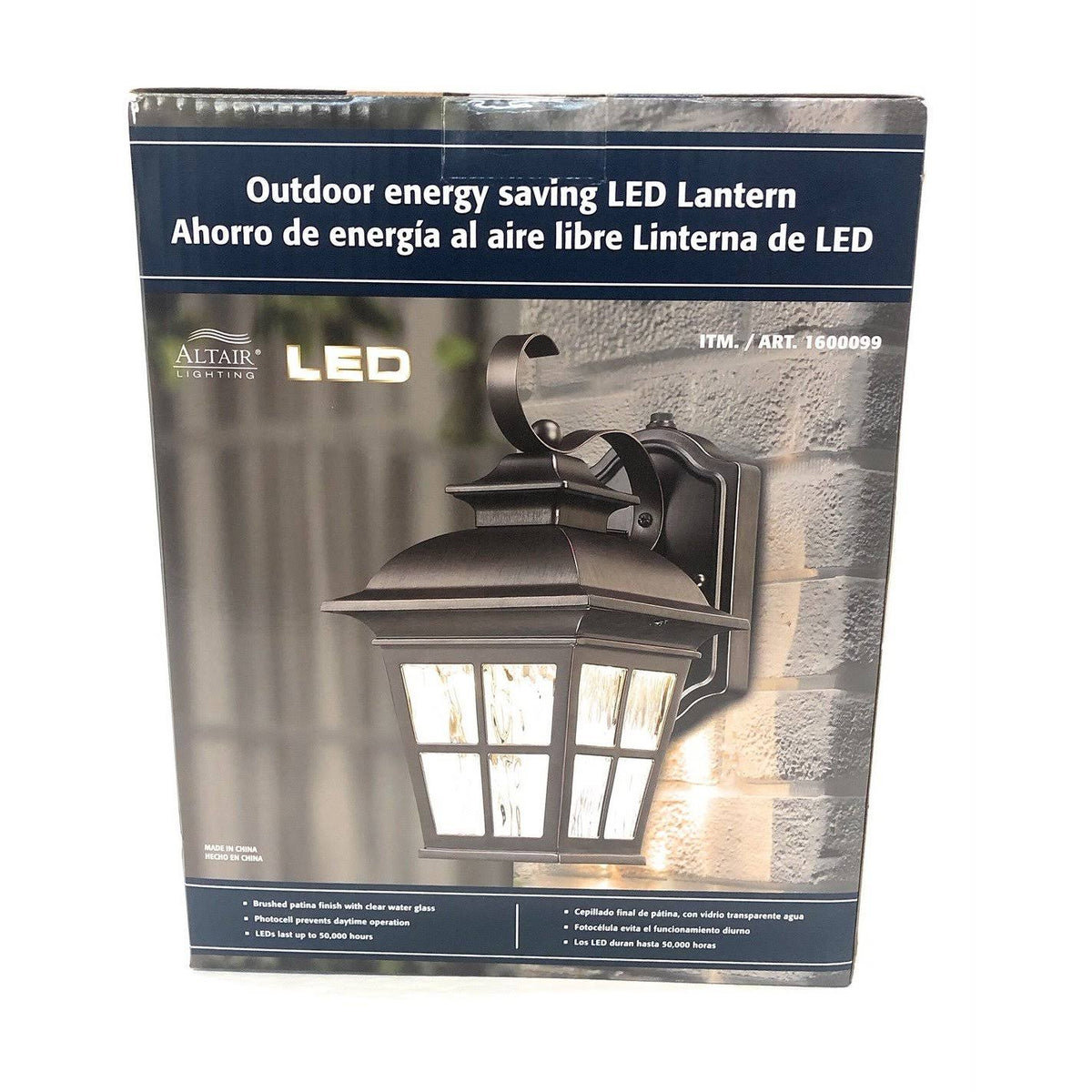 Altair Lighting Outdoor Energy Saving LED Lantern