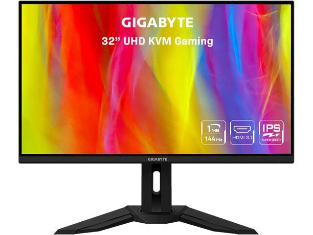 Gigabyte M32U 31.5x22 16:9 4K 144 Hz FreeSync IPS Gaming Monitor 32