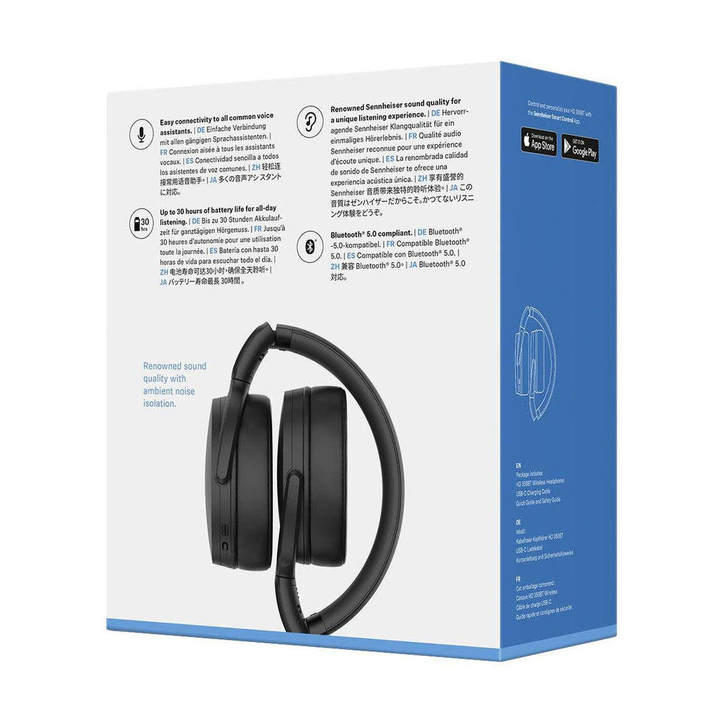Sennheiser HD 350BT Wireless Headphones - Black