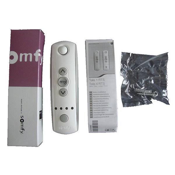 SOMFY Telis 4 RTS Pure 5 Channel Remote Control - 1810633