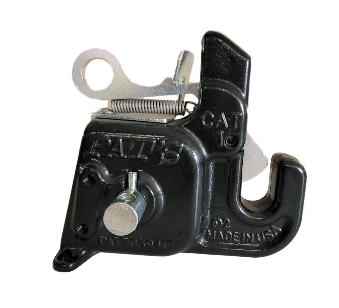 Pat's Easy Change with Stabilizer Bar - Best Quick Hitch System On The Market ?C Flexible, Durable and Affordable (CAT #1 Green)