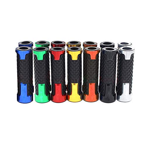 Worldmotop Mountain Bike Handlebar Grips Motorcycle Grips 7/8 Handlebar for Ducati Monster 695 696 796 620 400 600/M600 Monster 620/M620,Hand Bar Grips Racing Grip