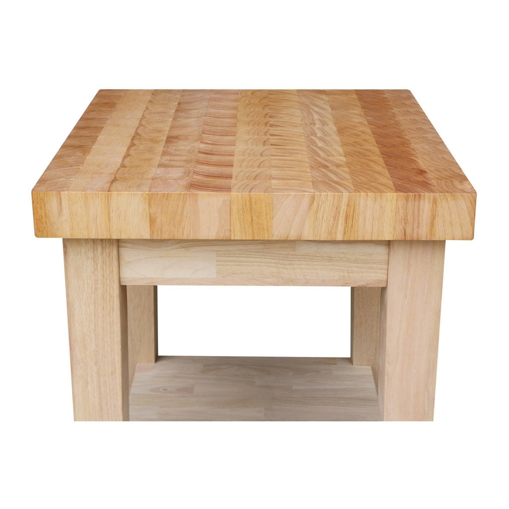 International Concepts Kitchen Island , Unfinished