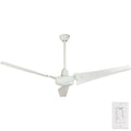 Hampton Bay Industrial 60 Ceiling Fan - White