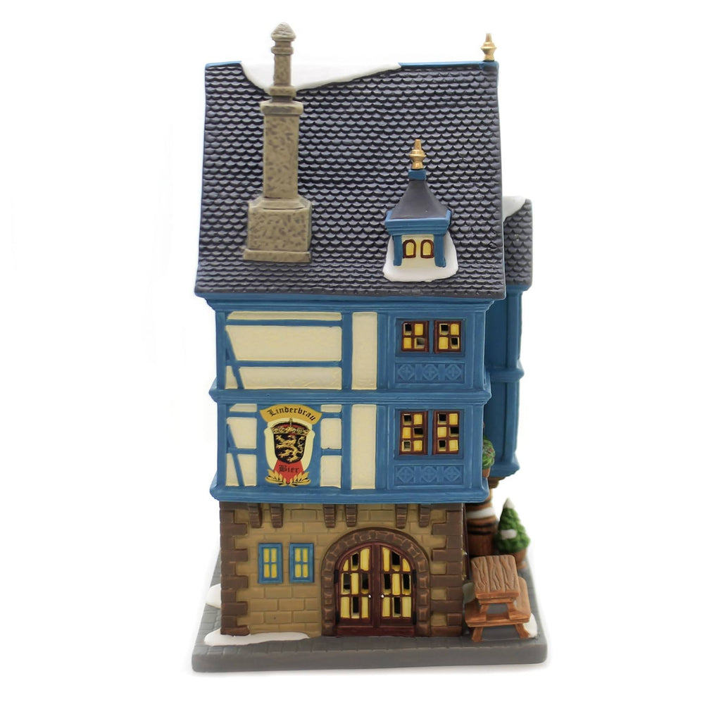 Department 56 Alpine Village Linderbrau Beer Hall - Boxed