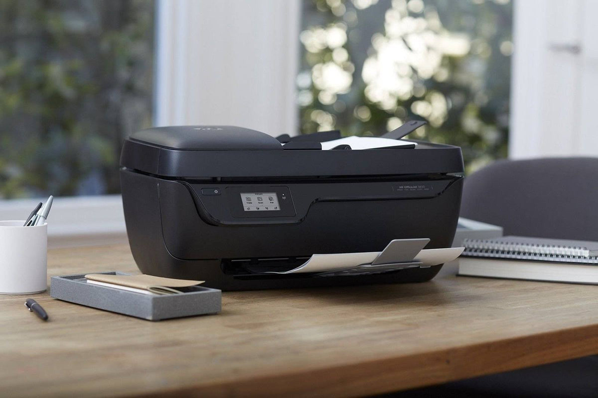HP - OfficeJet 3830 Wireless All-In-One Instant Ink Ready Printer - Black