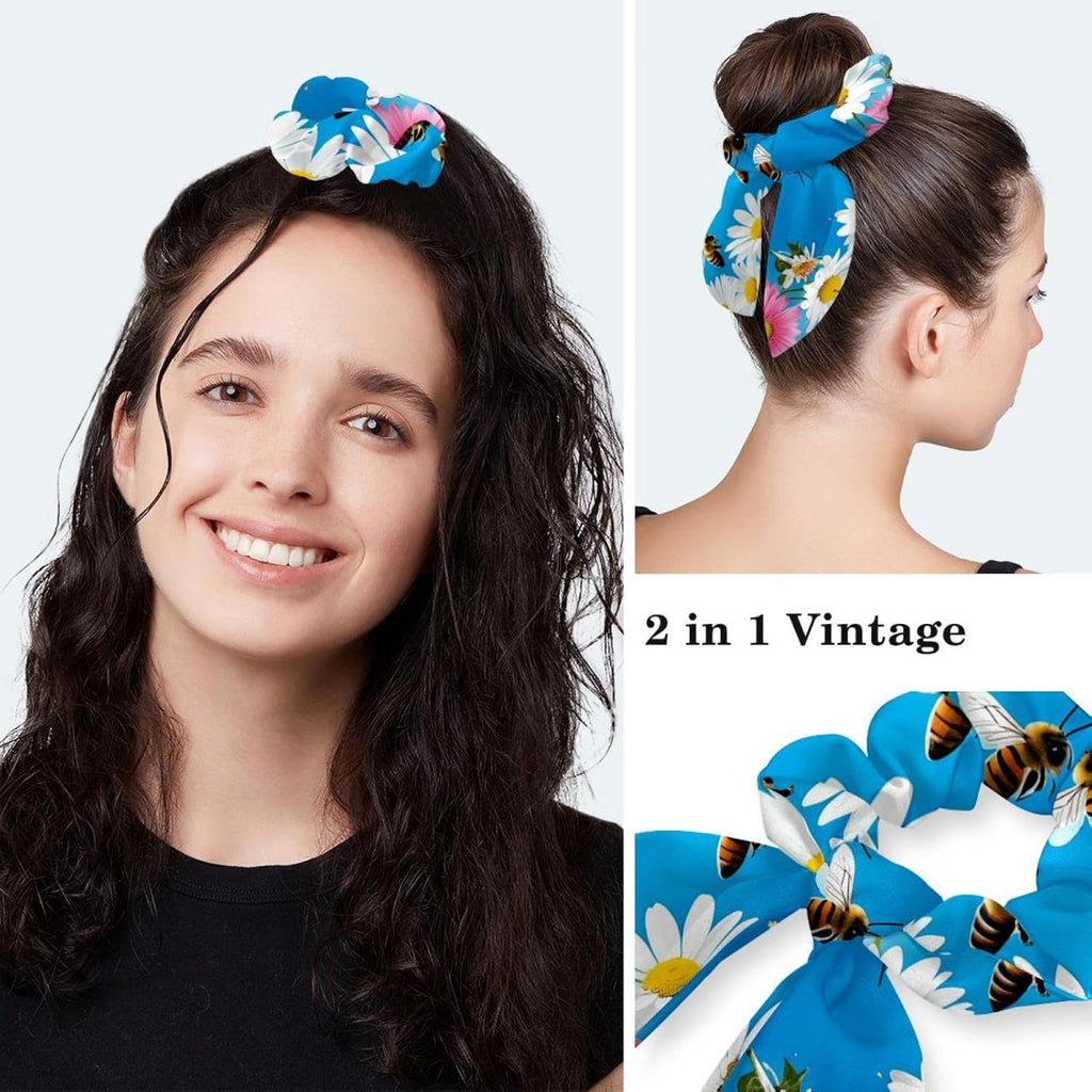 Scrub Surgical Hat,Cycling Hat with Buttons and Cotton Sweatband,Peach Blossom Spring Butterfly