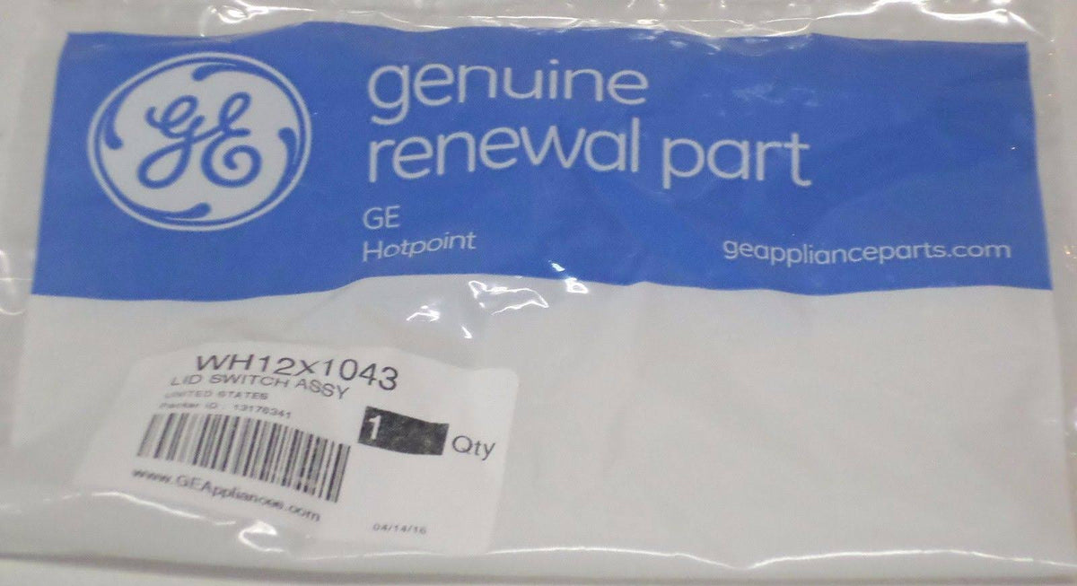 General Electric WH12X1043 Lid Switch Assembly