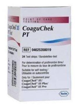 Roche 7797826160, CoaguChek - Xs PT Test Strips - 24