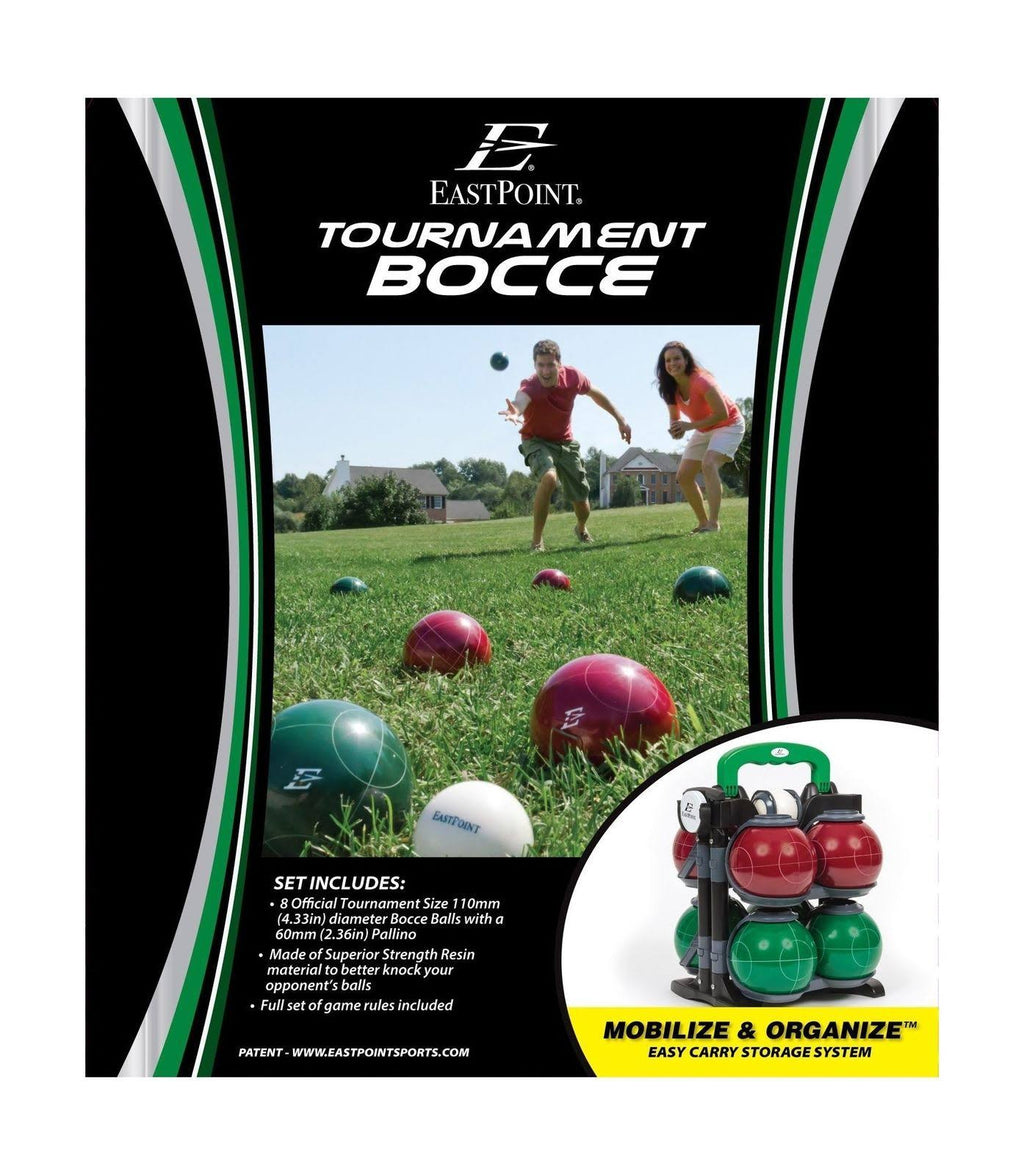 Eastpoint Sports 110mm Resin Bocce Set, Carrier