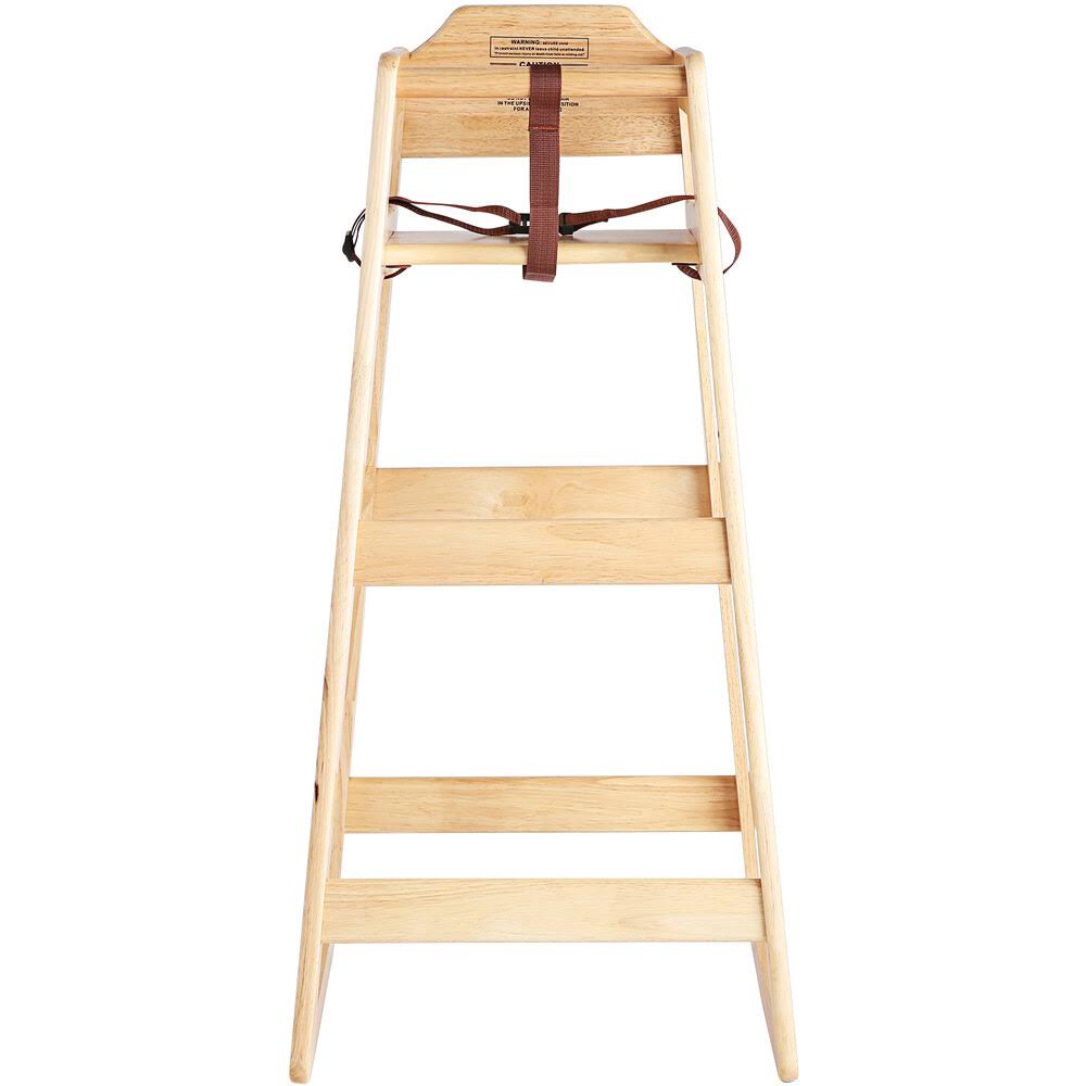 Winco CHH-601 Wooden Pub Height High Chair 41x22