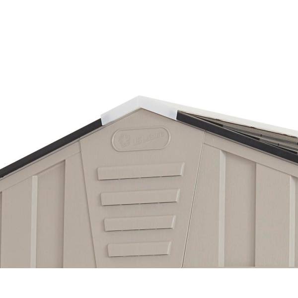 US Leisure 10 ft. x 8 ft. Keter Stronghold Resin Storage Shed