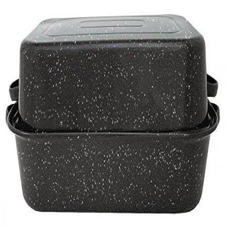 Granite Ware Covered Rectangular Roaster