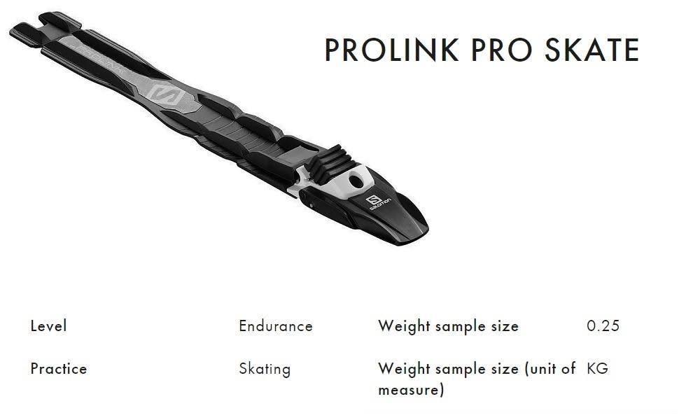 Salomon Prolink Pro Skate Bindings