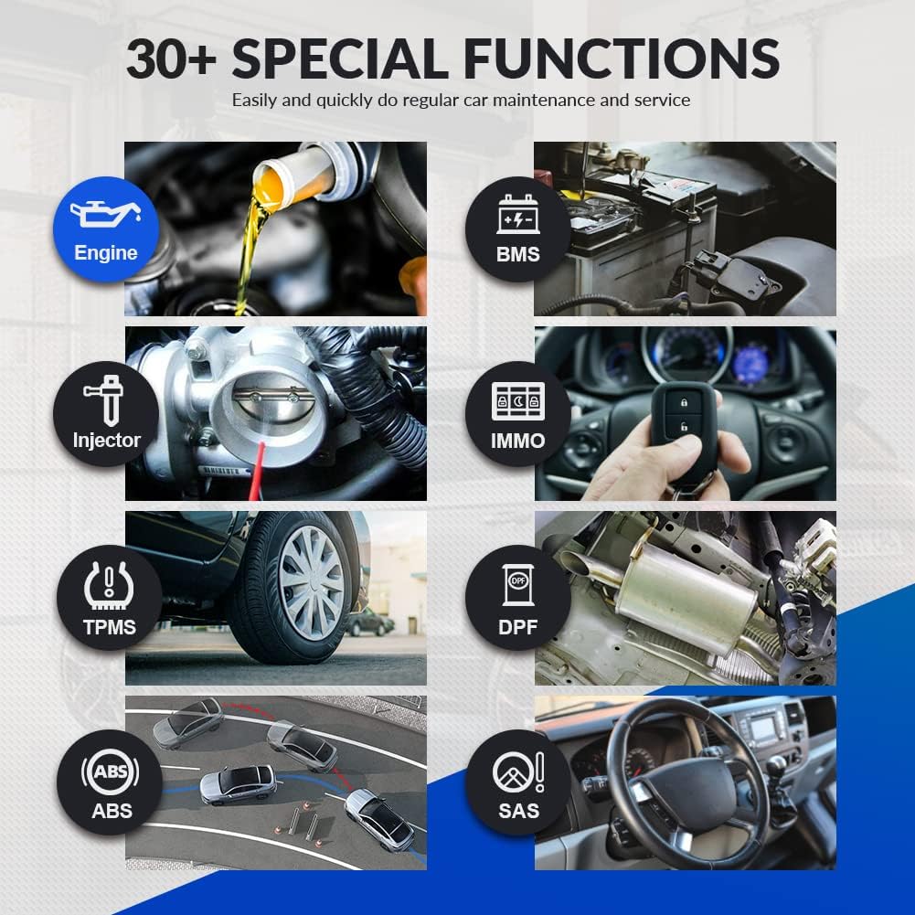 Autel Scanner MaxiSys MS906, 2022 Newest Automotive Scan Tool, Updated of MS906BT/MK906BT/MS906TS/MS908, ECU Coding, Bi-Directional Control, 31+ Services, All Systems Diagnostics