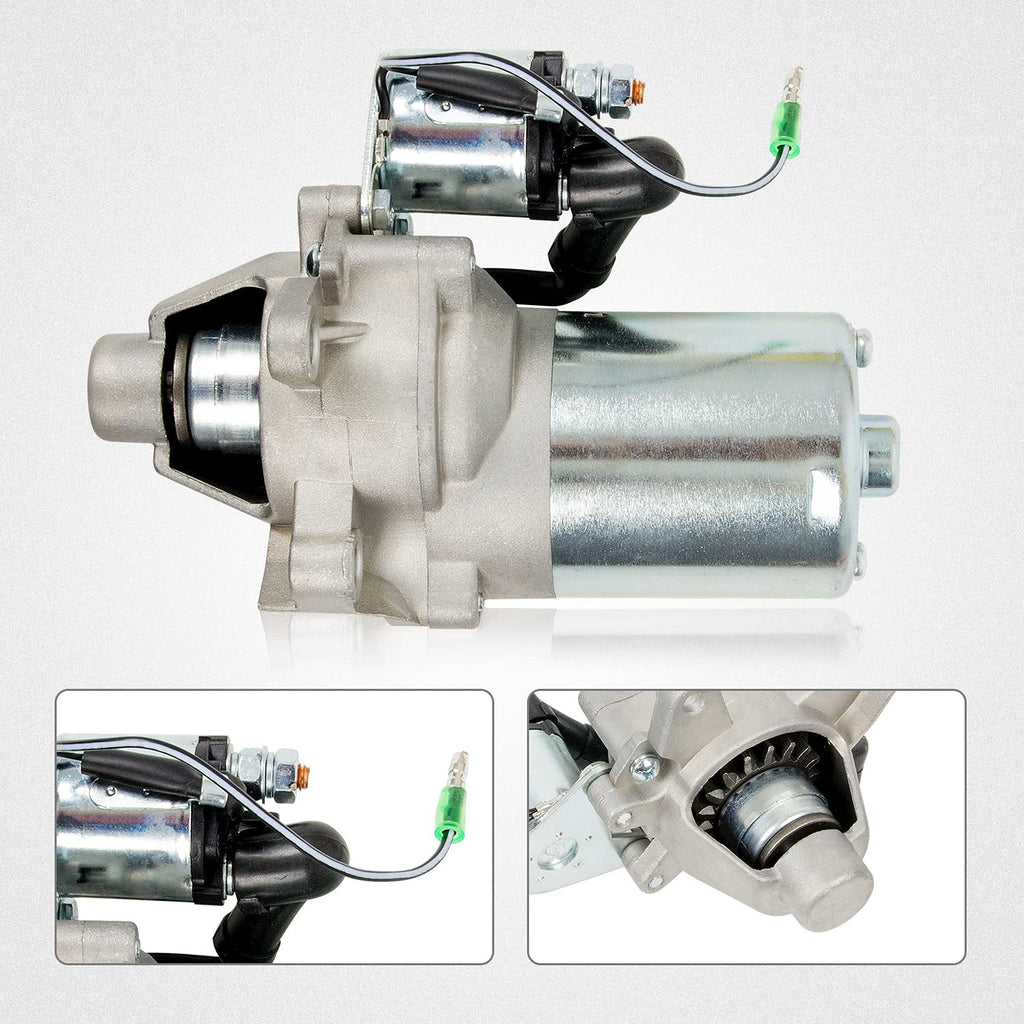Wztepeng Electric Start Kit Only Compatible with Predator 212 with Non-hemi Head,Honda GX160 5.5HP GX200 6.5HP Switch Starter Motor Ignition FlyWheel Fan Cover