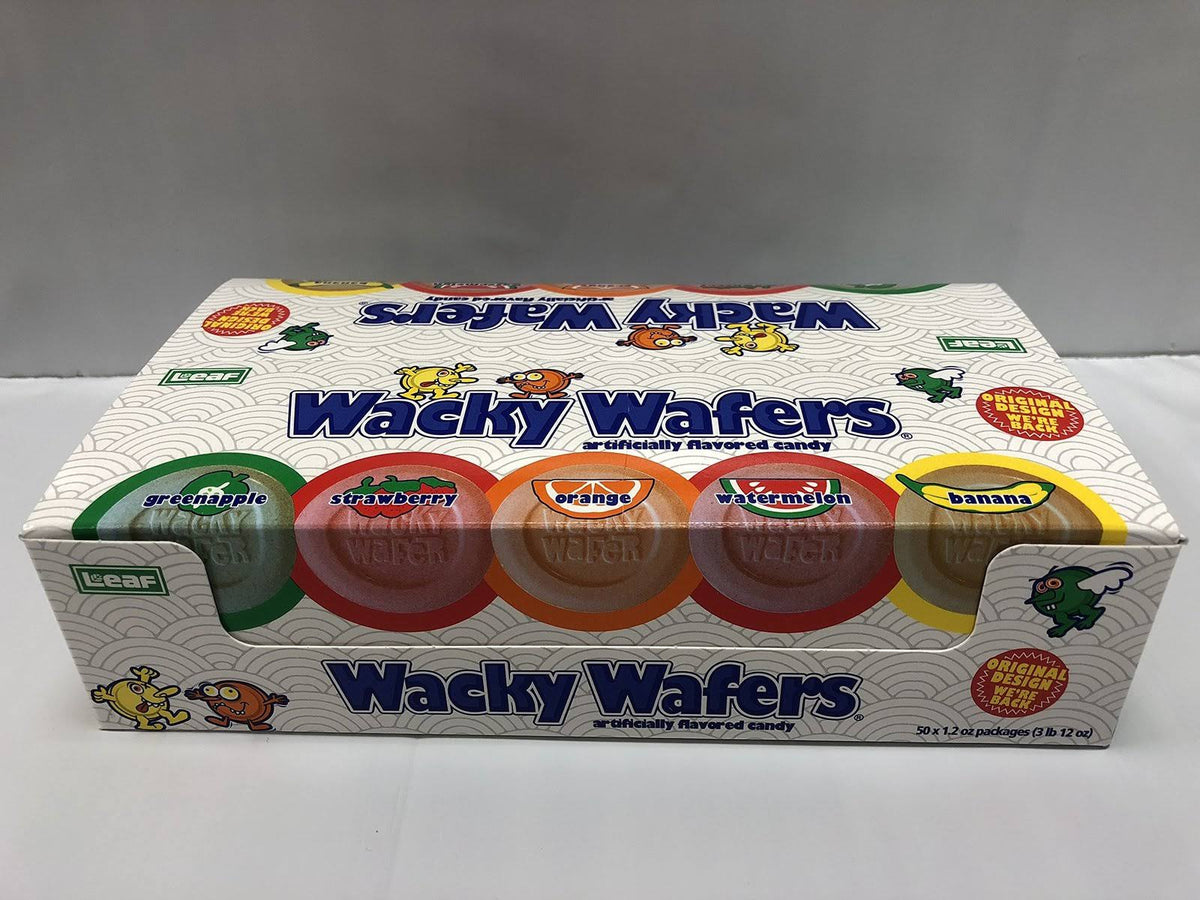 Wacky Wafers 1.2oz (24 ct Box)