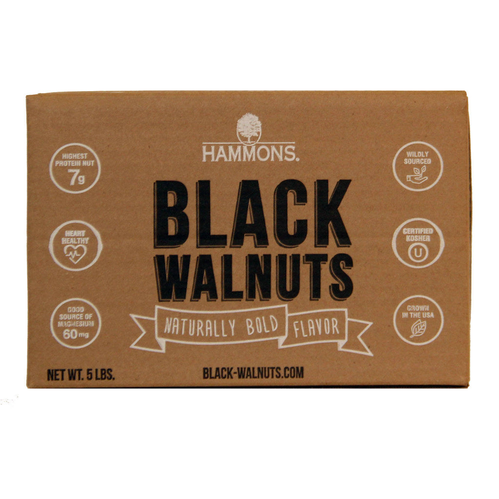 Hammons Black Walnuts - Fancy Large Kernels 5 lb