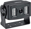 Voyager VCMS20B Rear Color Camera with LED Low-Light Assist, Black, 1/3 CMOS Image Sensor, 600 TV Lines Resolution, 145?? Viewing Angle, Built-in Microphone, Electronic Iris Shutter, Waterproof (IP69K