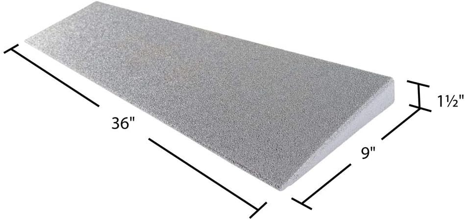 VersaRamp 6 High Lightweight Foam Threshold Ramp for Wheelchairs, Mobility Scooters, and Power Chairs by Silver Spring