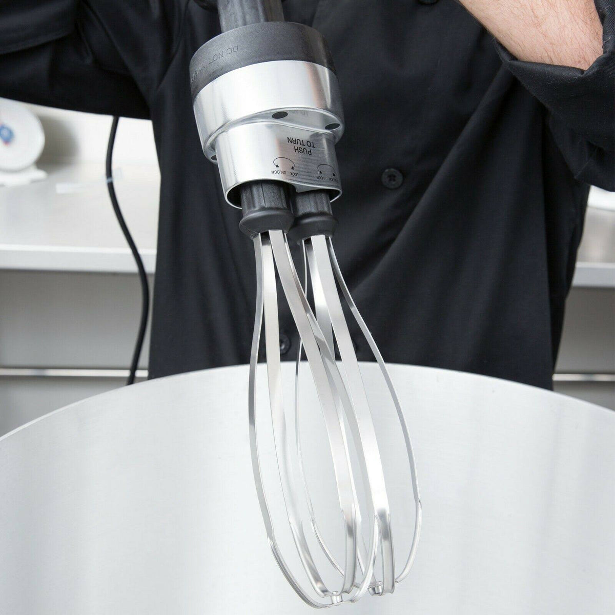 Waring Heavy Duty Immersion Hand Blender Whisk Attachment WSB2W