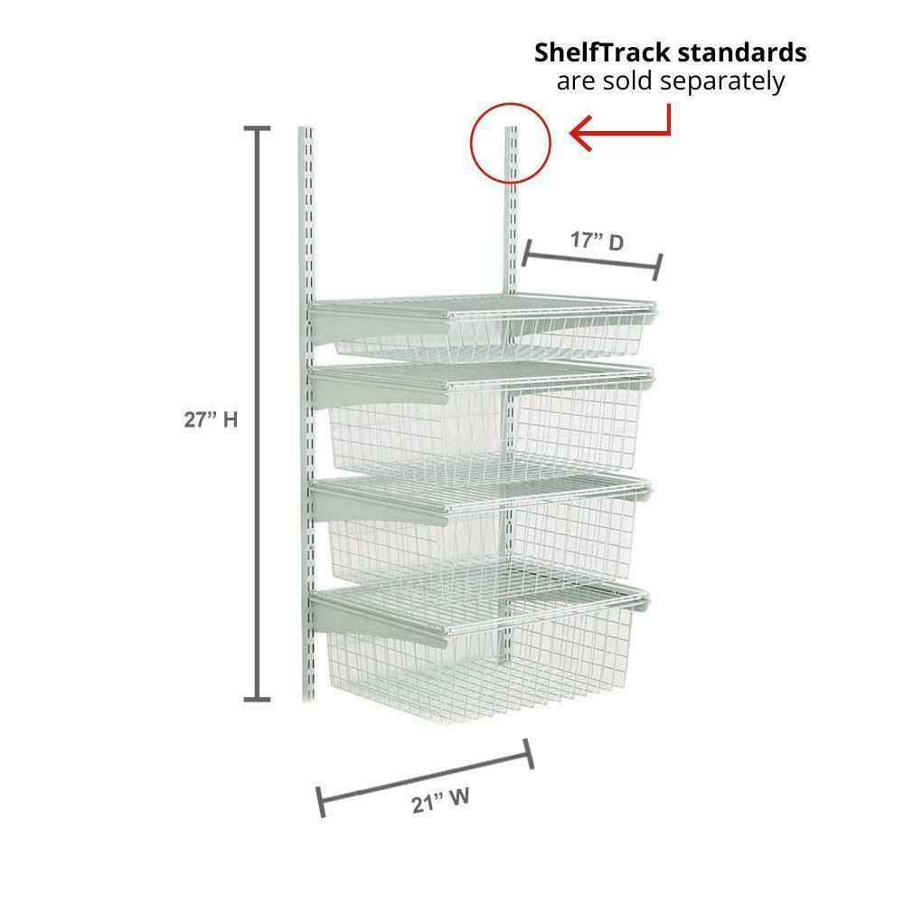 ClosetMaid 2815 ShelfTrack 4-Drawer Kit