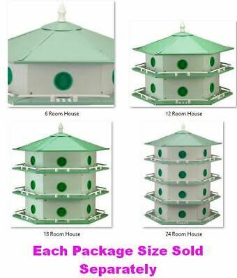 Heath 18 Room Aluminum Purple Martin House (Model AH-18D)