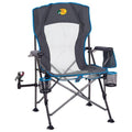 Bass Pro Shops Lunker Lounger Fishing Chair - Gray/Blue