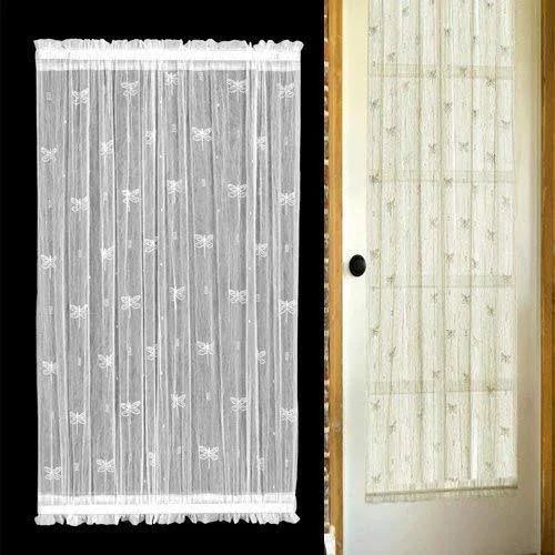Heritage Lace 7185E-4563DP Dragonfly 45 x 63 in. Door Panel - Ecru