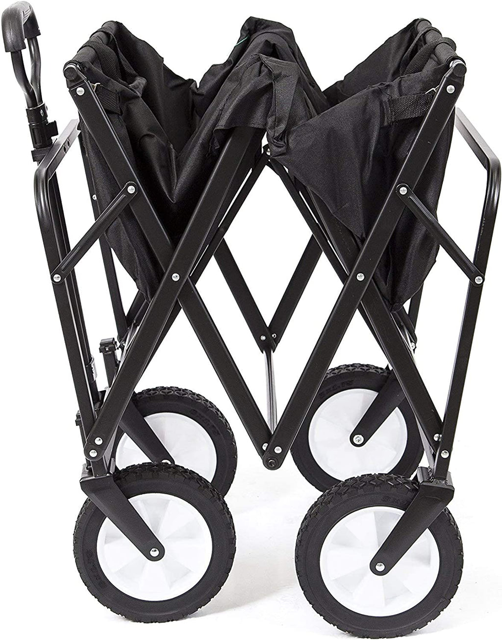 MacSports Collapsible Folding Outdoor Utility Wagon?? Black