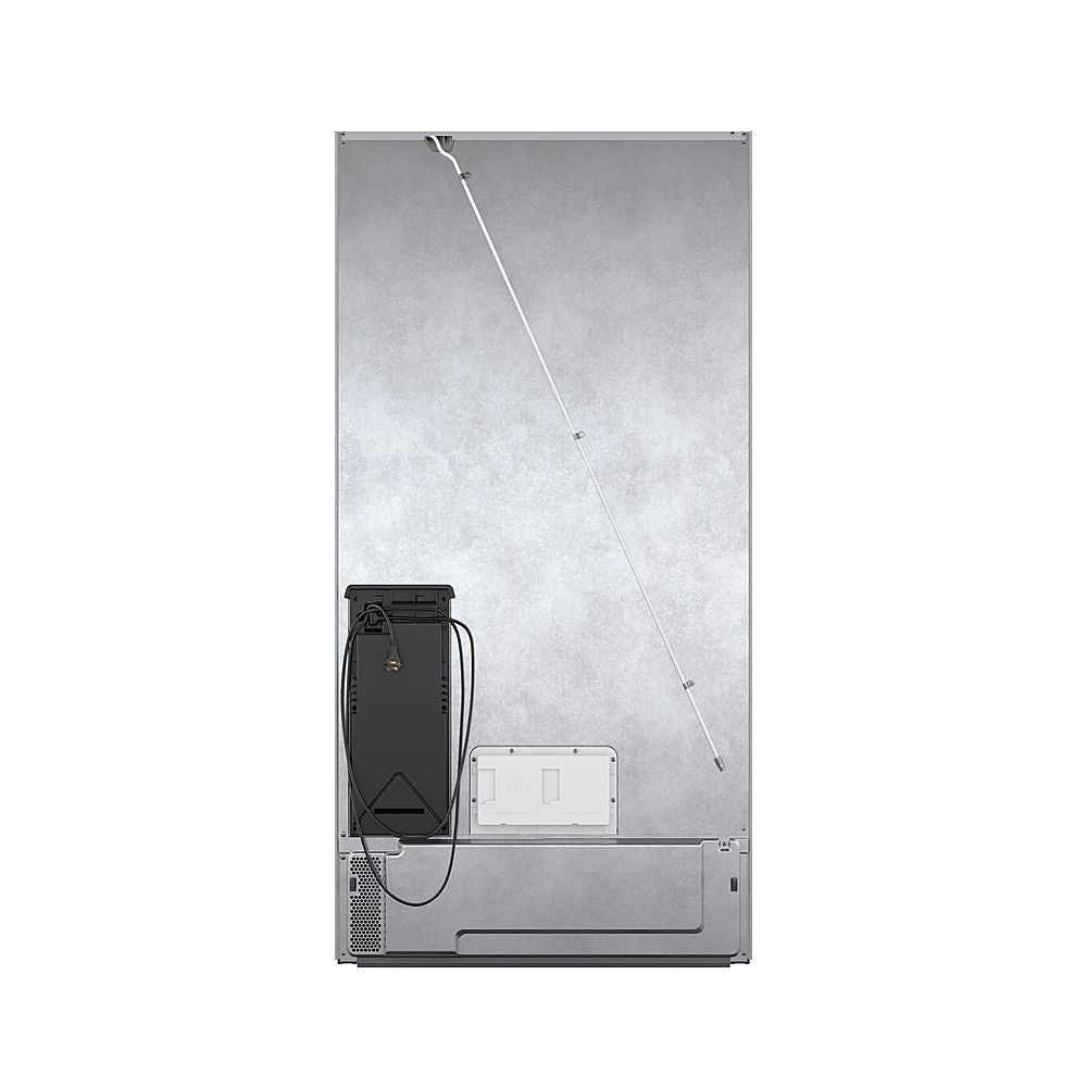 Bosch - 800 Series 20.5 Cu. Ft. 4-Door French Door Counter-Depth Smart Refrigerator - Stainless steel