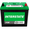 Automotive Batteries Interstate Batteries Automotive Battery, Group Size 24F, 12 Volt, Sealed Lead Acid