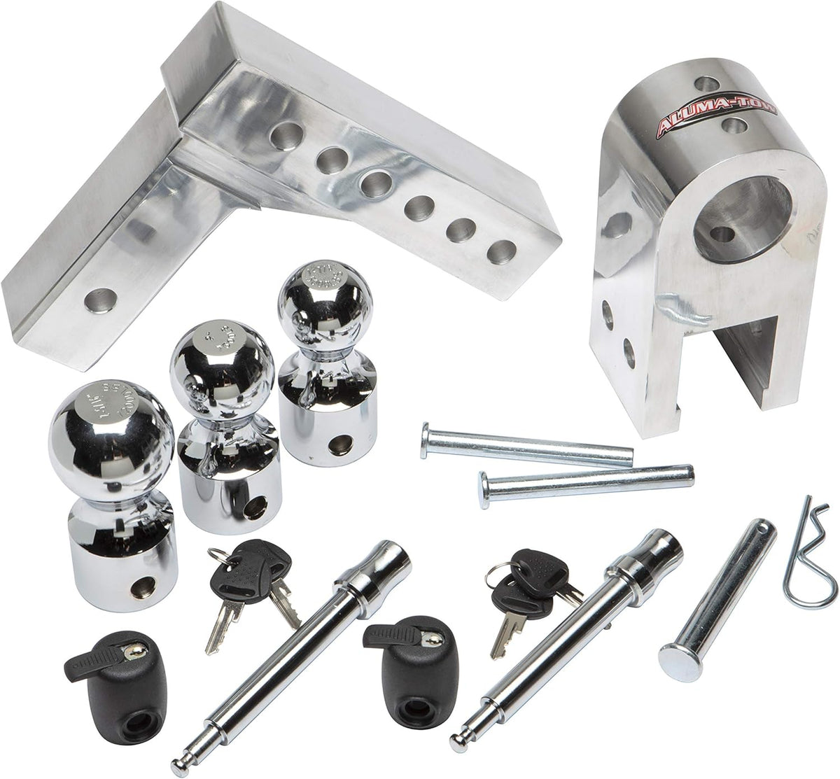 Uriah Products Aluma-Tow 6 Drop Ball Mount for 2 Receiver (UT623410)