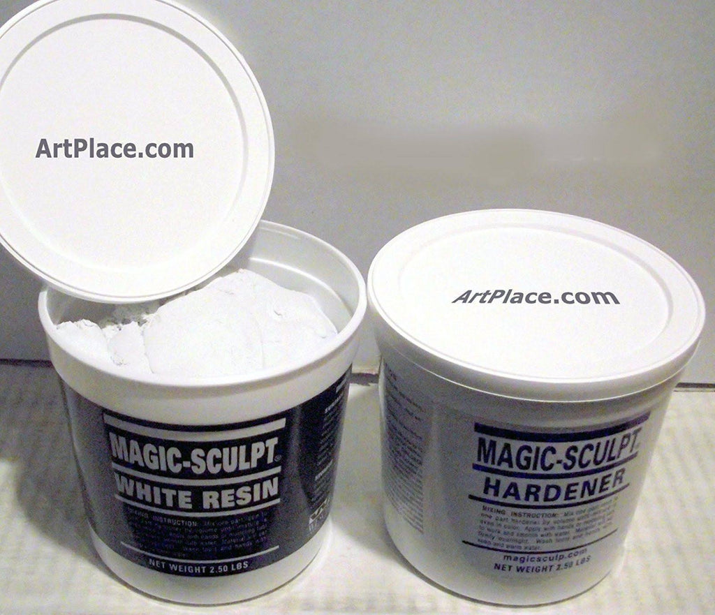 Apoxie Sculpt 4 lb. White, 2 Part Modeling Compound (A u0026 B)