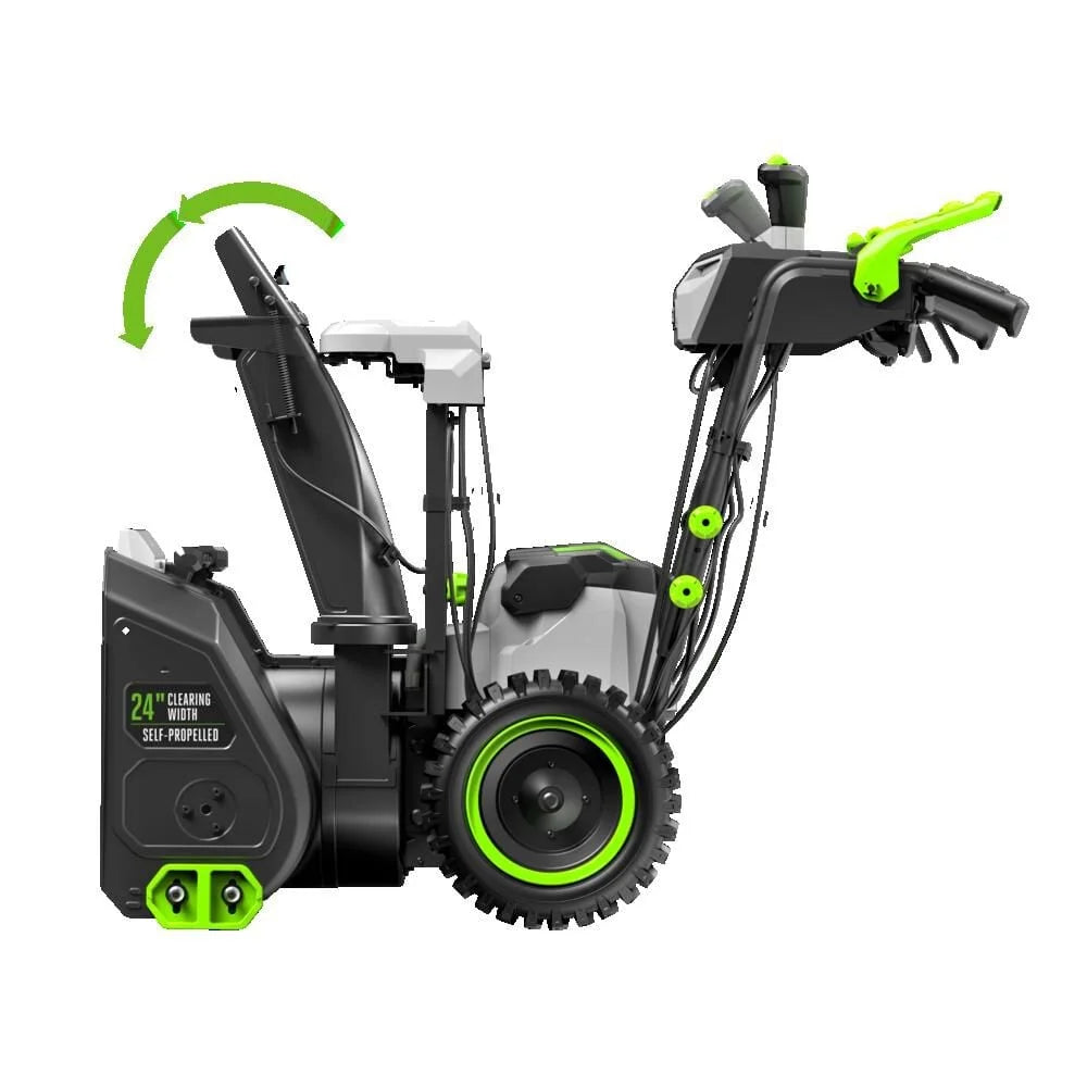 Ego 24 In Self-Propelled 2-Stage Xp Snow Blower With Peak Power Kit