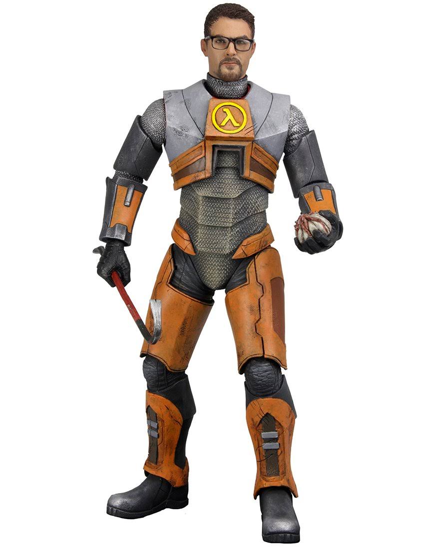 Half Life 2 Dr. Gordon Freeman 7x22 Action Figure