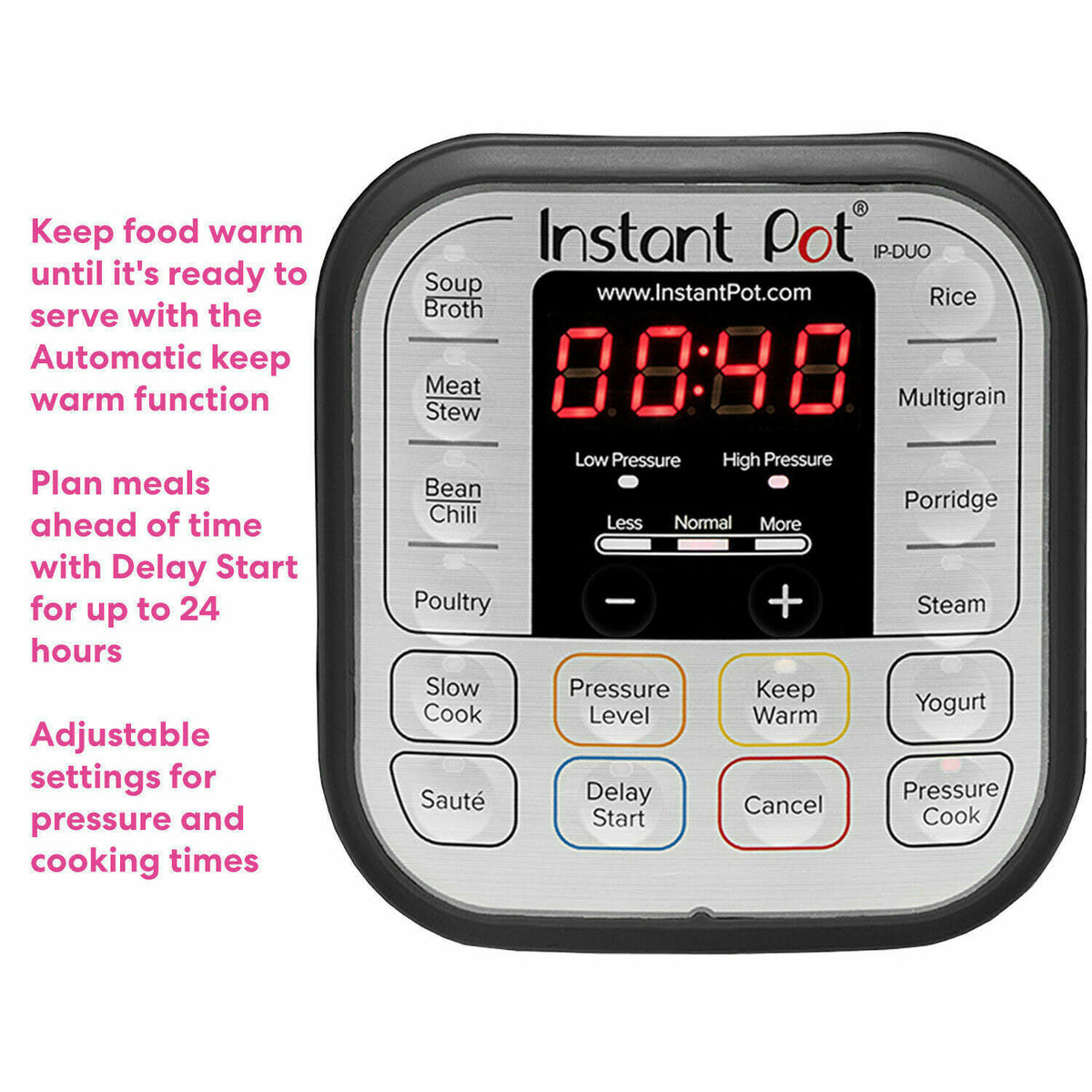 Instant Pot Duo Mini 7-in-1 3qt Electric Pressure Cooker - Silver