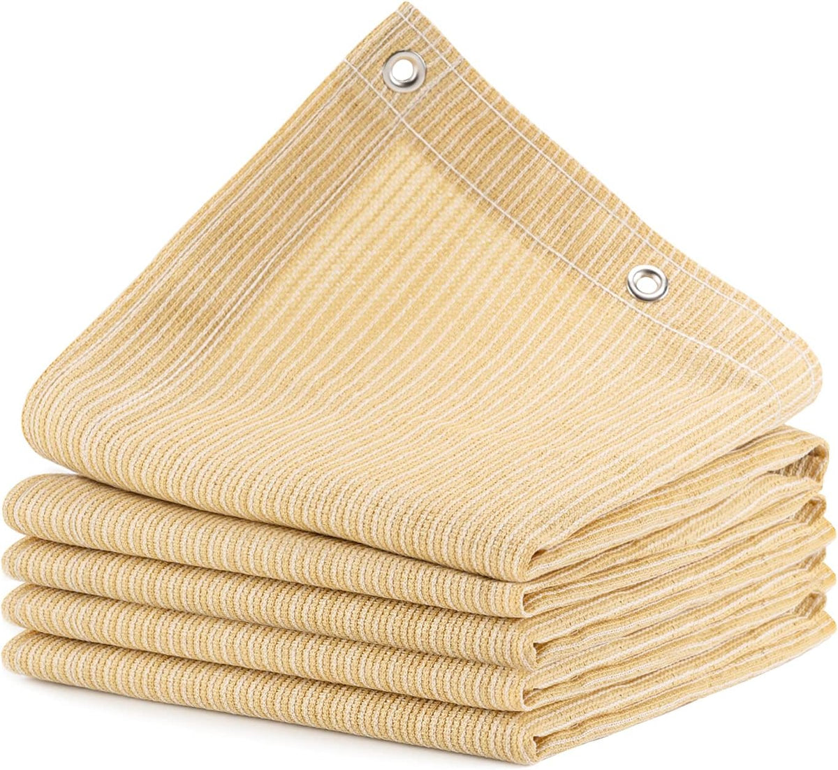 ABOSUN Outdoor Sun Shade Cloth, 12?? x 20??, Pergola, Deck, and Backyard Patio Sunshade with UV Protection, Heat Resistant HDPE Material, Reinforced Grommets (12x20 FT)