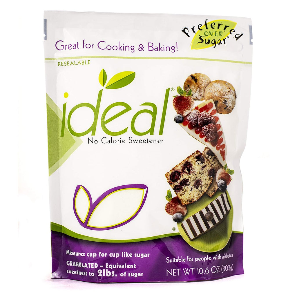 Ideal No Calorie Xylitol Sweetener: Natural, Non GMO, Keto Friendly, Bulk Granulated Sugar Substitute and Alternative, 10.6 Ounces Per Pouch - 6 Pouches 2024 Best Sellers