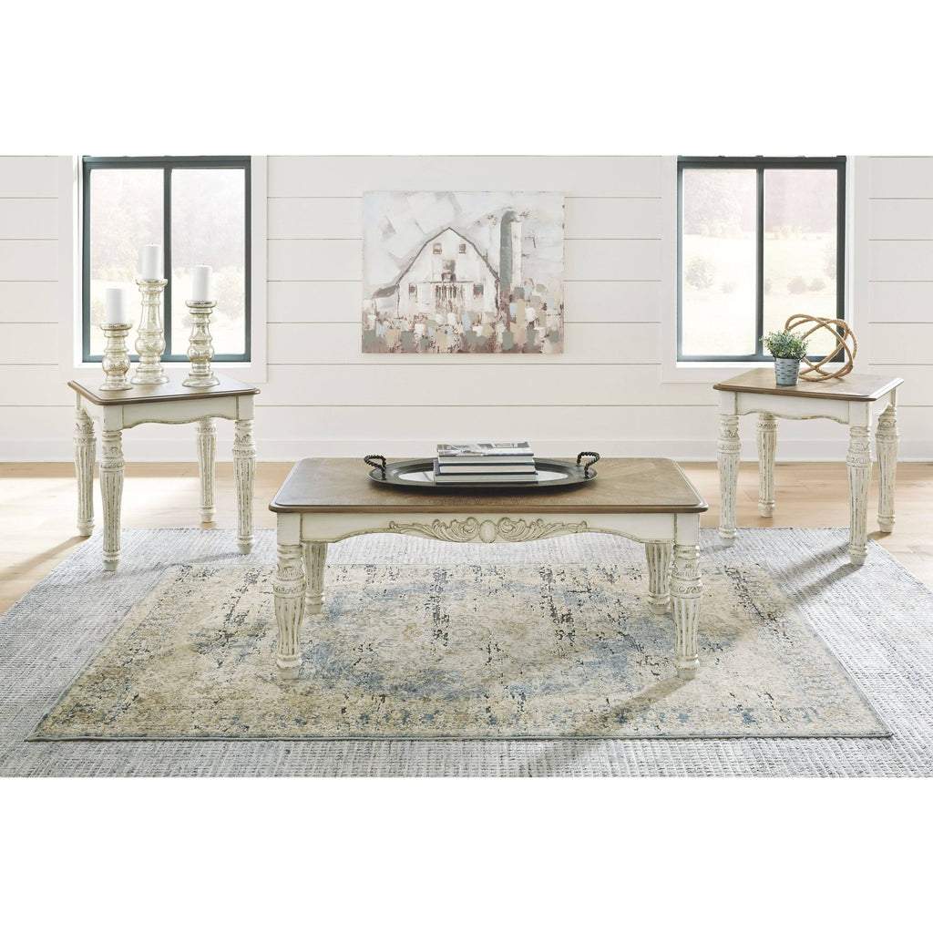 Ashley Realyn Table Set of 3