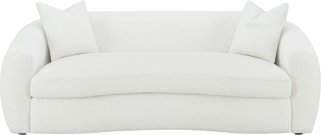 Coaster Home Furnishings Isabella Upholstered Tight Back Sofa White