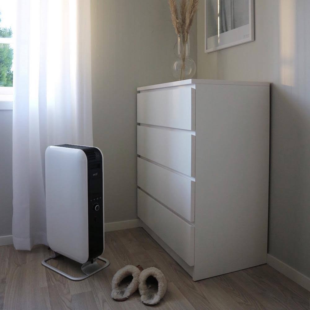 Oil 1500W Electric Radiator Heater Mill