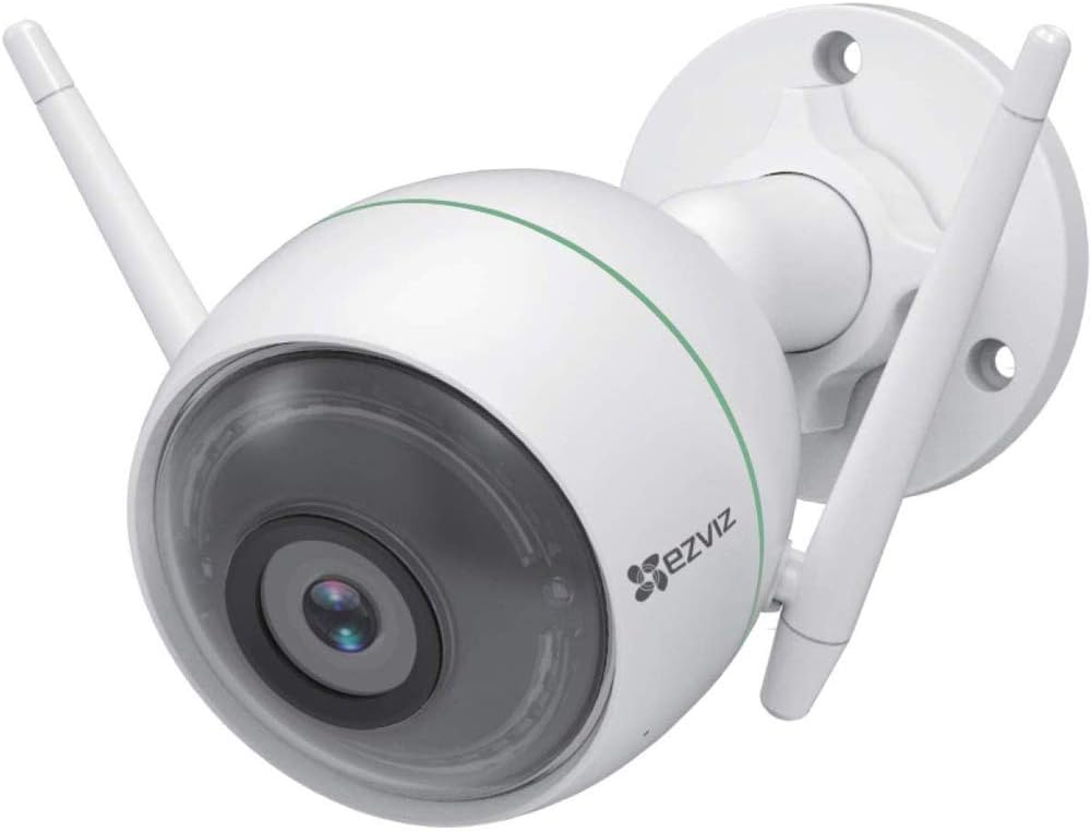 EZVIZ Security Camera Outdoor 1080P WiFi, 100ft Night Vision, Weatherproof, Smart Motion Detection Zone, 2.4GHz WiFi Only(C3WN, 2 Packs)