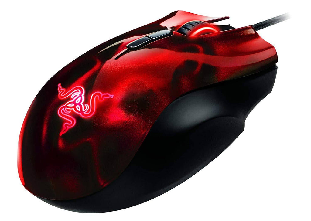 Razer Naga Hex Moba PC Gaming Mouse - Red