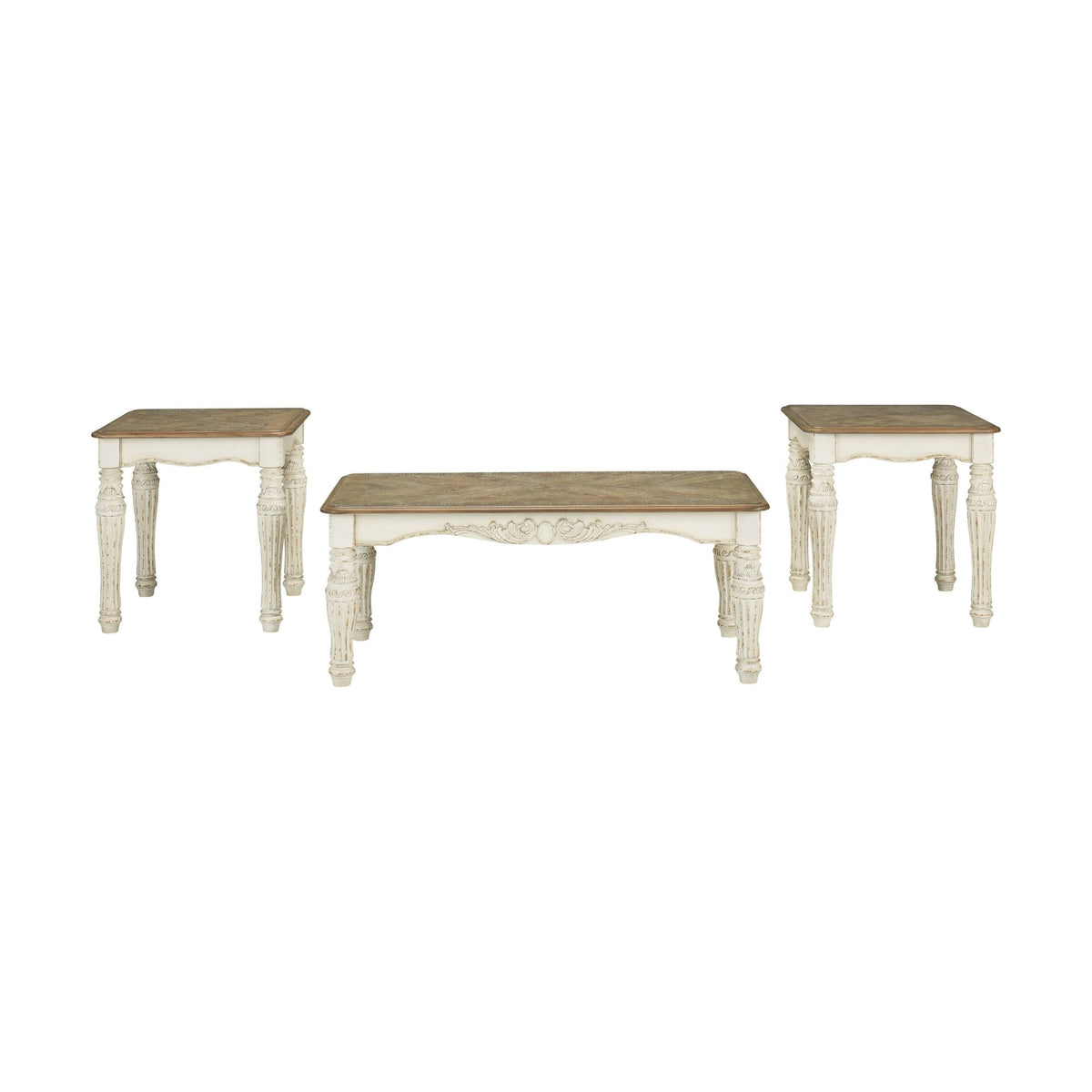 Ashley Realyn Table Set of 3