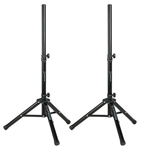Pair Alphasonik All-in-One 12x22 Powered 1500W Pro DJ Amplified Loud Speakers with Bluetooth USB SD Card Aux MP3 FM Radio PA Sys