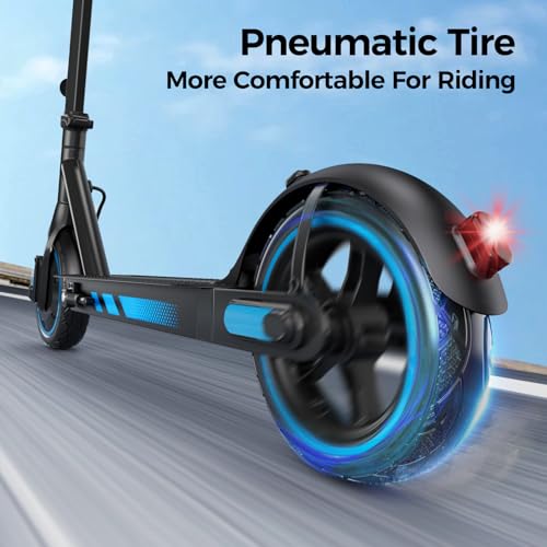 Electric Scooter for Adults, 19/25 Mph Max Speed, 21/25/35 Miles Range,350/500/600W APP Control E-Scooter with 8.5/10 Inflatable tire, Foldable Escooter with App Control, UL 2272 Certified