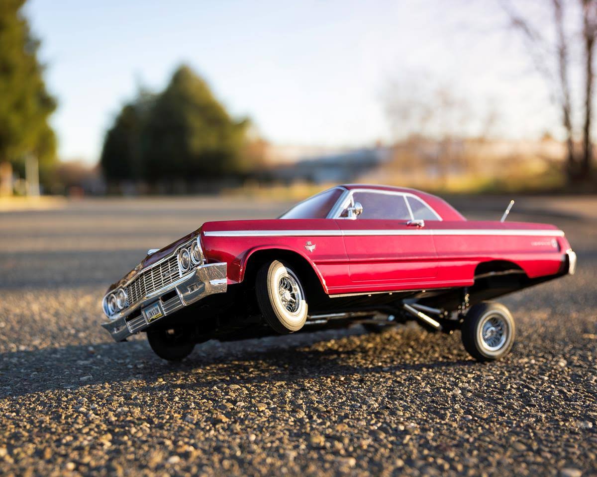 Redcat SixtyFour - Fully Functional 1:10 Scale Ready to Run Hopping Lowrider Red