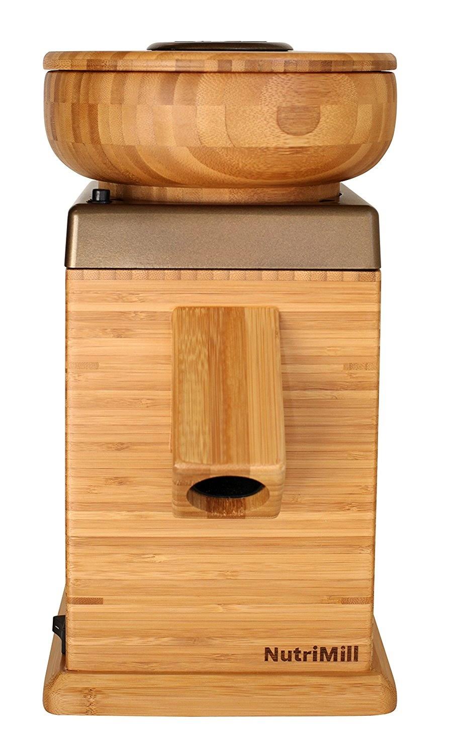 NutriMill Harvest Stone Grain Mill - Gold