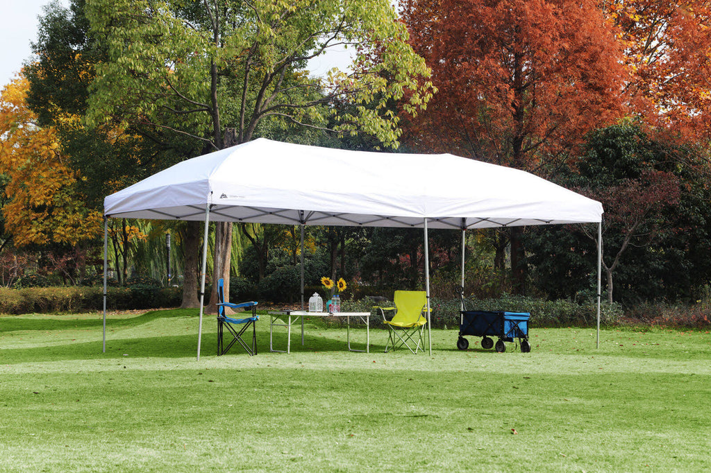 Ozark Trail 20x10 Straight Leg Instant Canopy (200 Sq. ft Coverage)